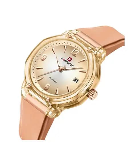 Naviforce Nova Elegance Watch For Men Orange - (NF-6110-6)