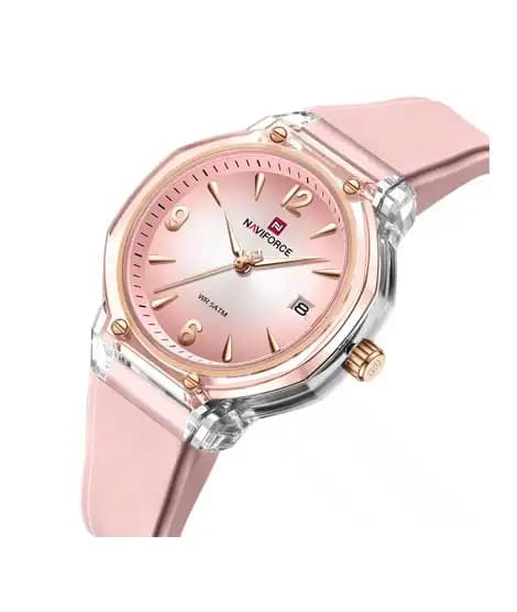 Naviforce Nova Elegance Watch For Men Pink - (NF-6110-8)