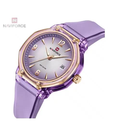Naviforce Nova Elegance Watch For Men Purple - (NF-6110-5)