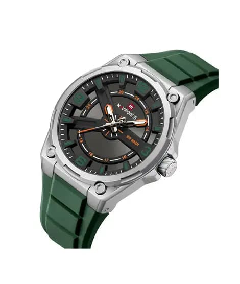 Naviforce Quantum Series Watch For Men Green - (NF-9260-6)