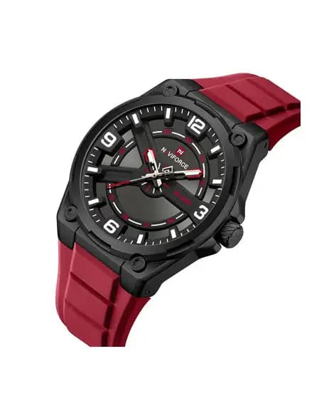 Naviforce Quantum Series Watch For Men Red - (NF-9260-1)