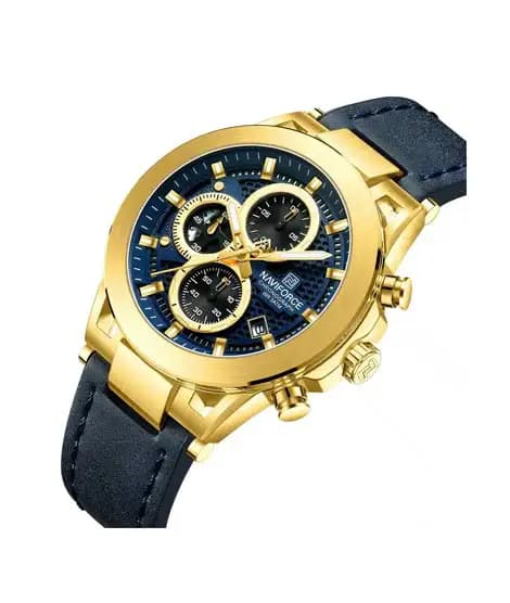 Naviforce Racer X Watch For Men Dark Blue - (NF-8073-5)