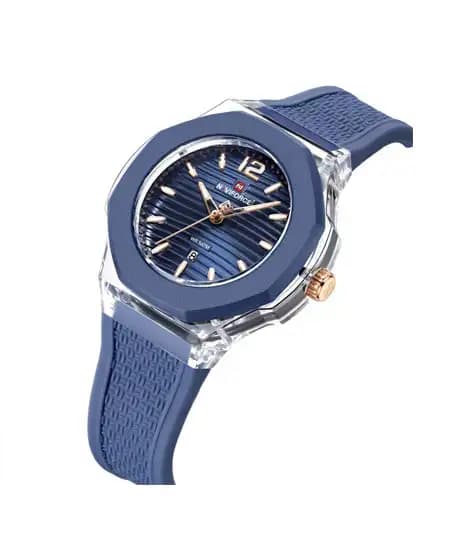 Naviforce Textura Watch For Women Blue - (NF-6109-4)