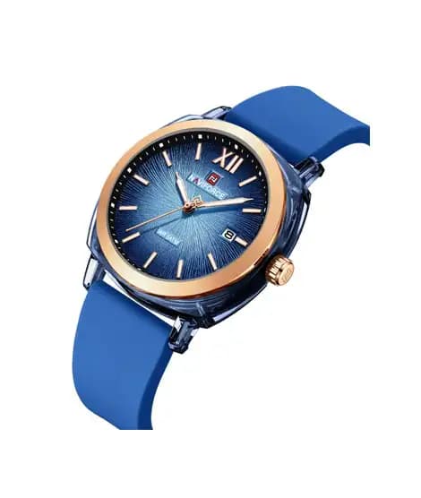 Naviforce Zoya Elegance Watch For Women Blue - (NF-6111-2)