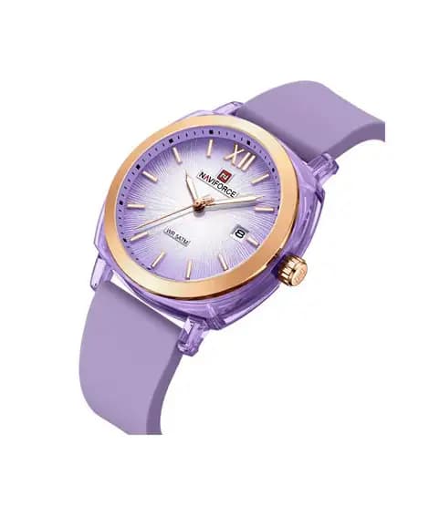 Naviforce Zoya Elegance Watch For Women Purple - (NF-6111-4)
