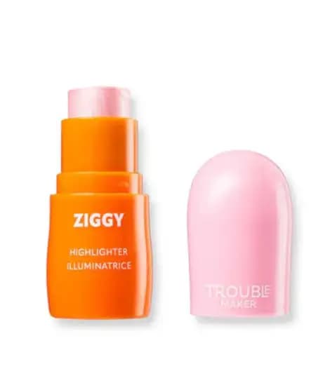Trouble Maker Ziggy Stick Glass Face Highlighter-Stardust Gold