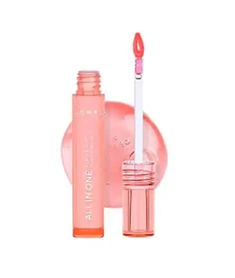 Lamel All In One Lip Tinted Plumping Oil 401 Peachy