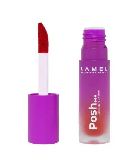 Lamel Posh Matte Liquid Lip Stain 406 Ruby Red