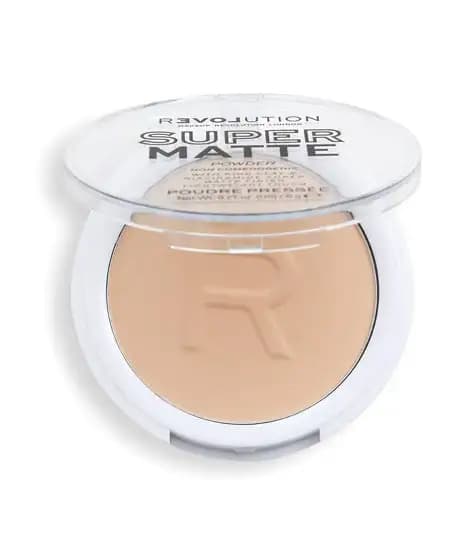 Relove By Revolution Super Matte Pressed Powder Vanilla