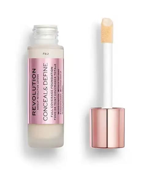 Revolution Conceal & Define Foundation - F0.2