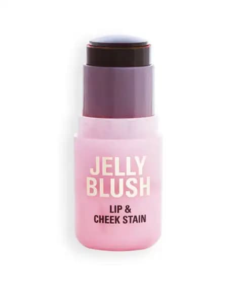 Revolution Jelly Blush Stick Lip and Cheek Stain - Peach Orange