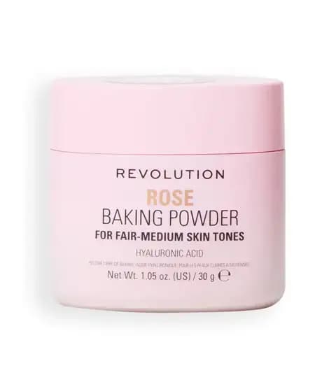 Revolution Loose Baking Powder Rose - 30gm