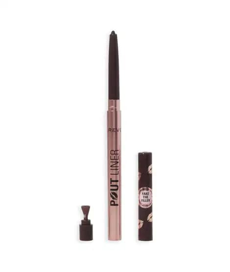 Revolution Pout Bomb Plumping Lip Liner Espresso Cool Brown