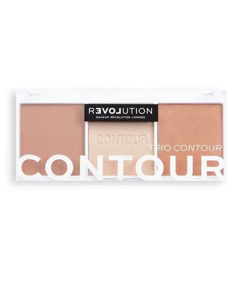 Revolution Relove Colour Play Contour Trio Palette Baked Sugar