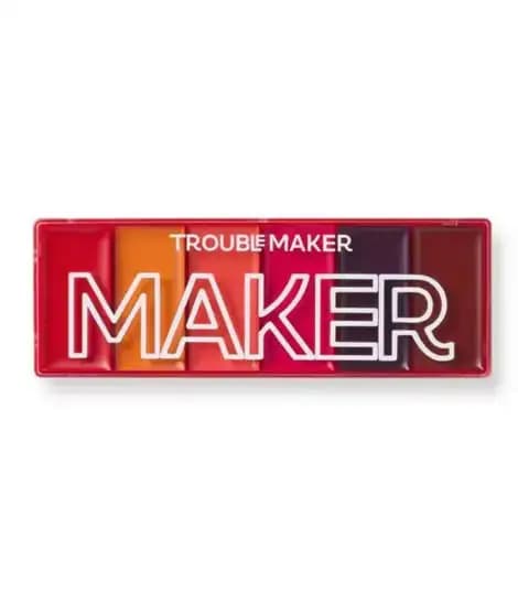 Trouble Maker Cream Blush Maker Palette - Poppie