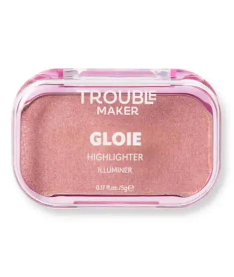 Trouble Maker Gloie Lighter Face Highlighter-Beam Town Pink
