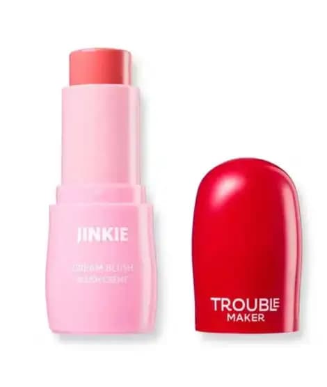 Trouble Maker Jinkie Stick Cream Blush-Mood Swing Pink