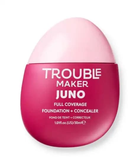 Trouble Maker Juno Full Coverage Matte Foundation 30ml - Little Chef