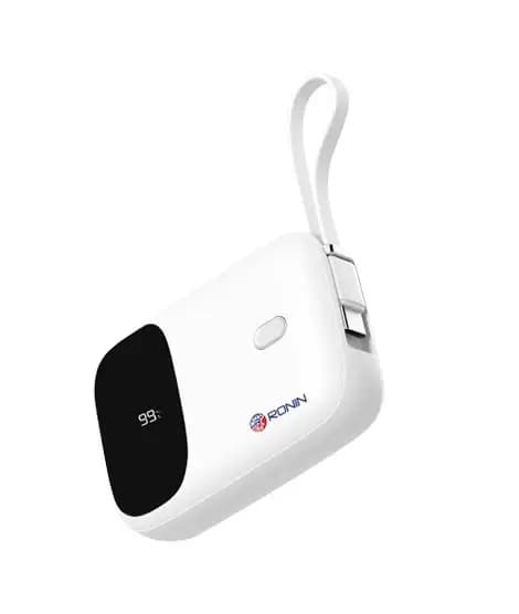 Ronin 10000 mAh Power Bank (R-4030)-White