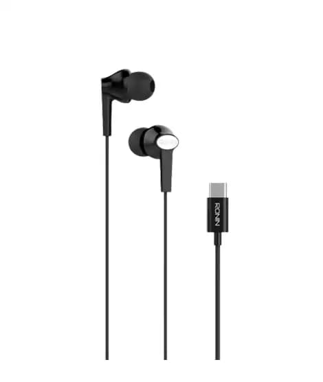 Ronin Audio Experience Type C Handsfree - Black (R-29)