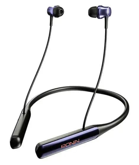 Ronin Cord ENC Bluetooth Neckband (R-3510)-Blue