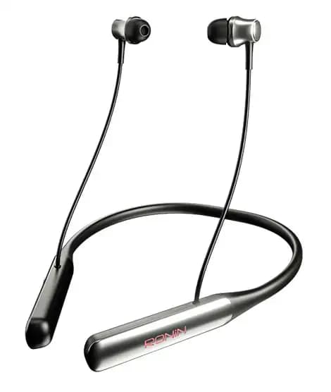 Ronin Cord ENC Bluetooth Neckband (R-3510)-Grey