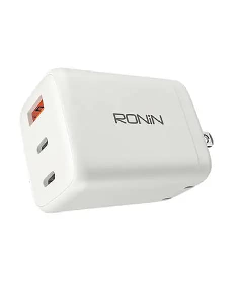 Ronin Multivolt PD + QC 65 Watt Max Chargers White (R-6065)