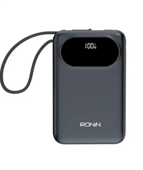 Ronin Pulse 10000 mAh Power Bank (R-4065)-Black
