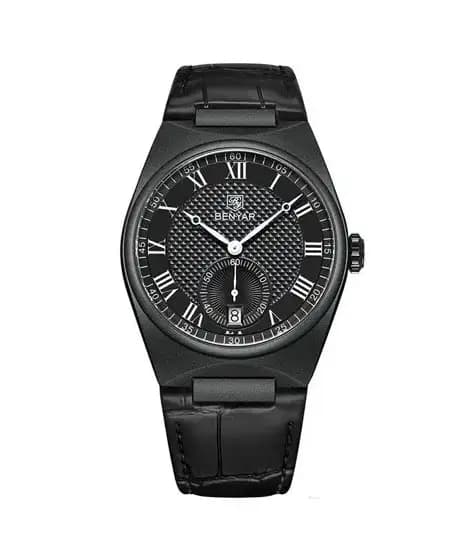 Benyar Down Second Edition Watch For Men's Black (By-5199-3)