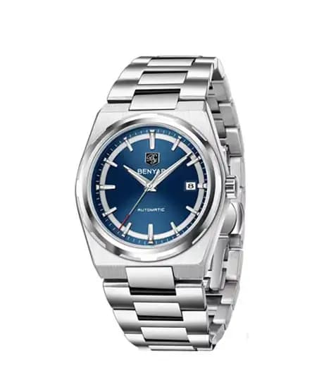 Benyar Executive Luxe Watch For Men Silver - (BY-5203-3)