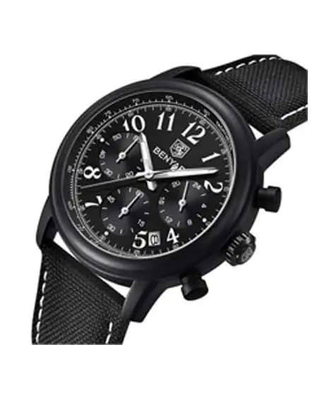 Benyar Montre Homme Men's Watch Black (BY-5190-1)