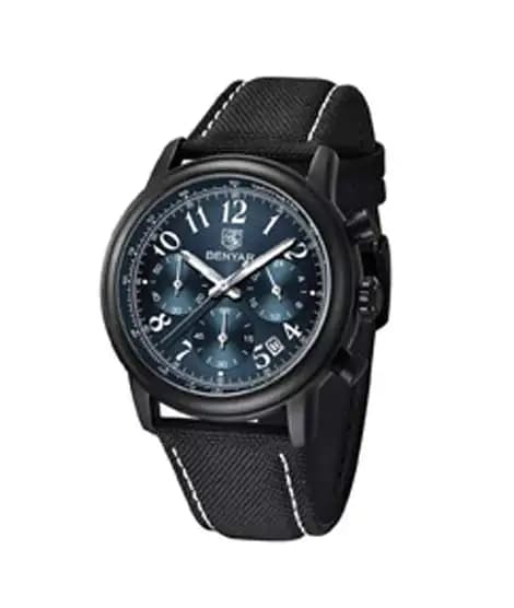Benyar Montre Homme Men's Watch Black (BY-5190-2)