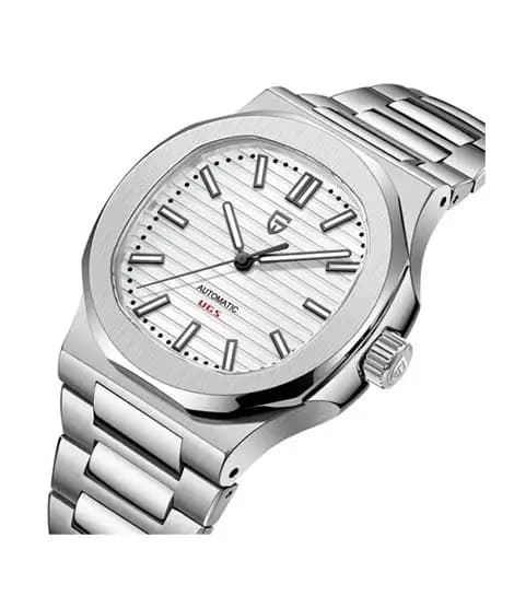 Benyar Nautilus Pagani Design Men's Watch Silver (PD-1728-3)