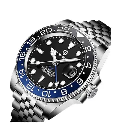 Benyar Pagani Design Stainless Steel Men's Watch Silver (PD-1662-1)