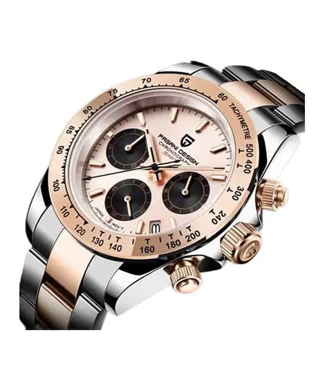 Benyar Pagani Design Stainless Steel Men's Watch Two Tone (PD-1644-3)