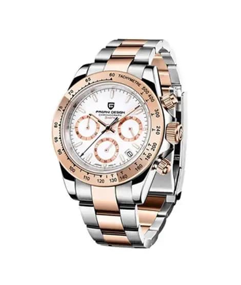 Benyar Pagani Design Stainless Steel Men's Watch Two Tone (PD-1644-4)