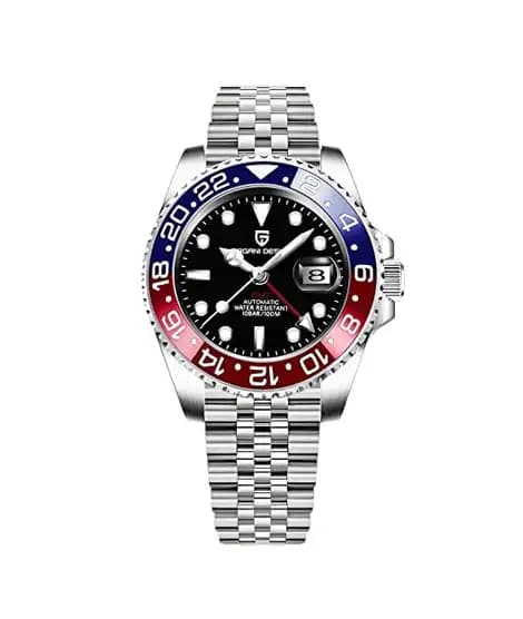 Benyar Pearl Dg5833gmt Jubilee Men's Watch Silver (pd-1662-3)