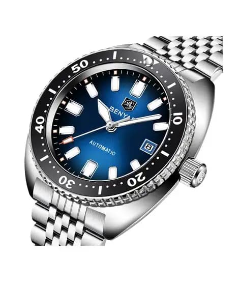 Benyar Signature Series Watch For Men Silver - (BY-5211-3)