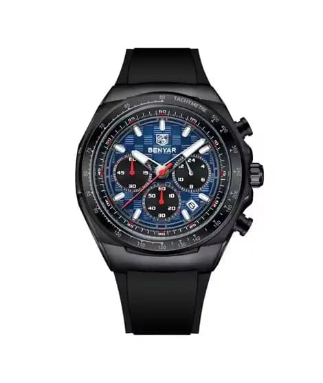 Benyar SportX Chrono Edition Watch For Men Black - (BY-5215-7)