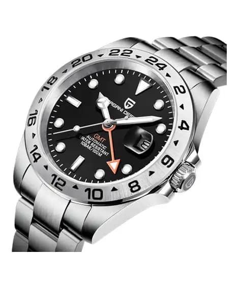 Pagani Design Automatic Edition Watch For Men's Silver (Pd-1682-2)