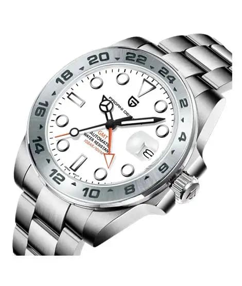 Pagani Design Automatic Edition Watch For Men's Silver (pd-1682-1)