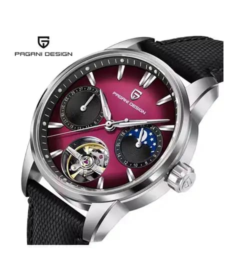 Pagani Design E255Y Monarch Automatic Watch For Men Black (PD-YS021-1)