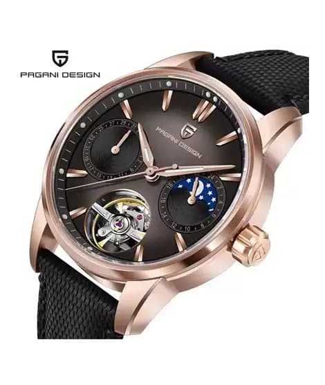 Pagani Design E255Y Monarch Automatic Watch For Men Black (PD-YS021-3)