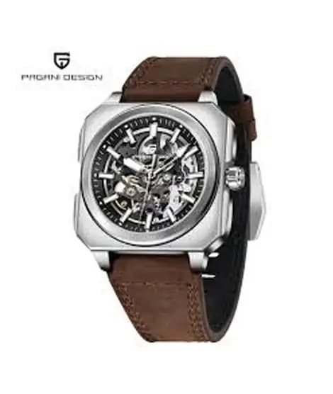 Pagani Design Elite Mechanica Watch For Men Brown (PD-1791-3)