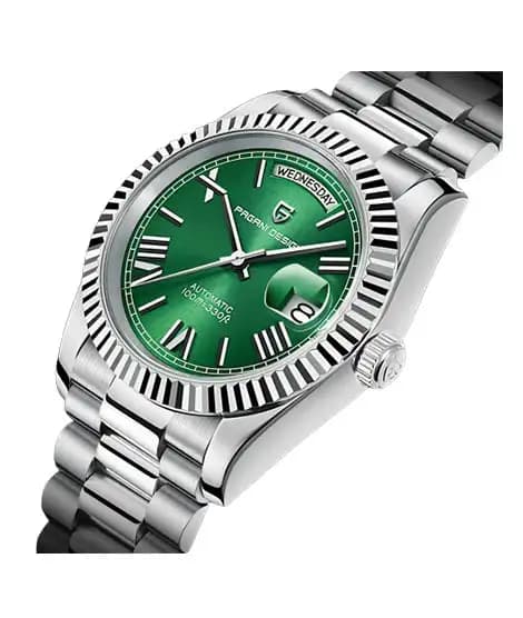 Pagani Design Oyster Watch For Men's Silver (PD-1752-4)