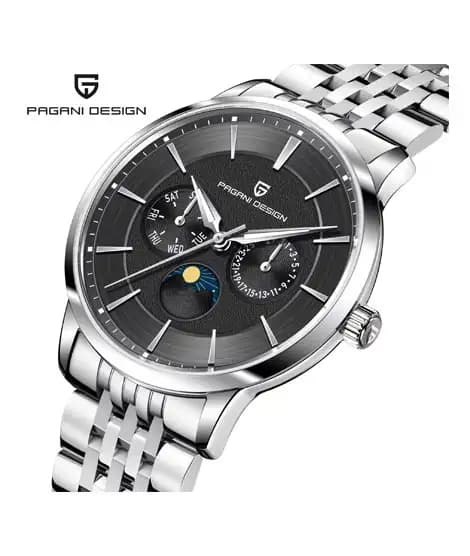 Pagani Design Signature Series Japan Watch For Men Silver (PD-1795-3)