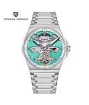 Pagani Design Skeleton Design Watch For Men Silver (PD-YS028-6)