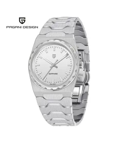 Pagani Design UltraThin Classic Watch For Men Silver (PD-YS020-3)