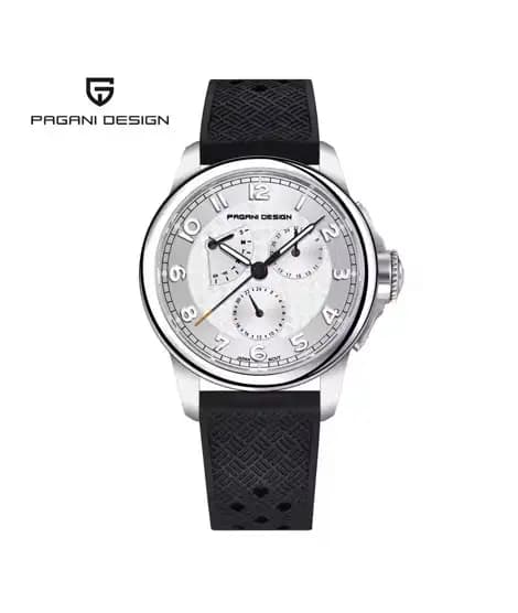 Pagani Design VH88 Japanese Quartz Watch For Men Silver (PD-1780-1)