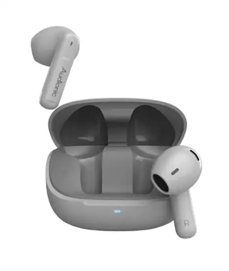 Audionic 730 ENC Wireless Earbuds-Grey Ash